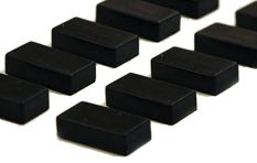 Rectangle magnets 12x24mm