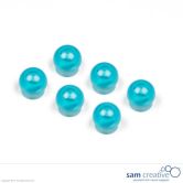 Whiteboard magnet 15mm ball blue