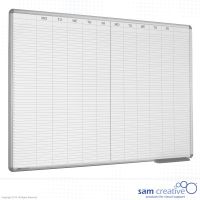Whiteboard 2-Week Mon-Fri 90x120 cm