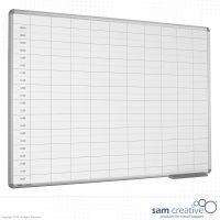 Whiteboard Day Planner 08:00-18:00 45x60 cm