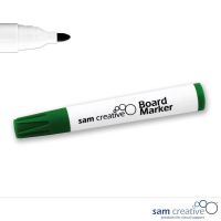 Whiteboard marker regular bullet tip green