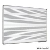 Whiteboard Music Bars 90x120 cm